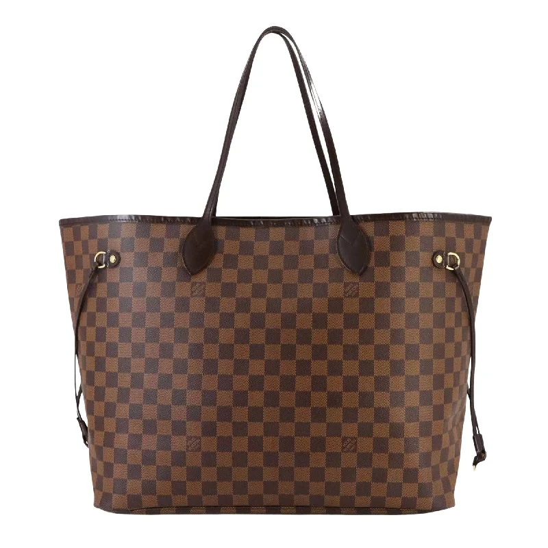 Louis Vuitton tote bags with a double - handle and shoulder - strap optionLOUIS VUITTON Neverfull GM Tote