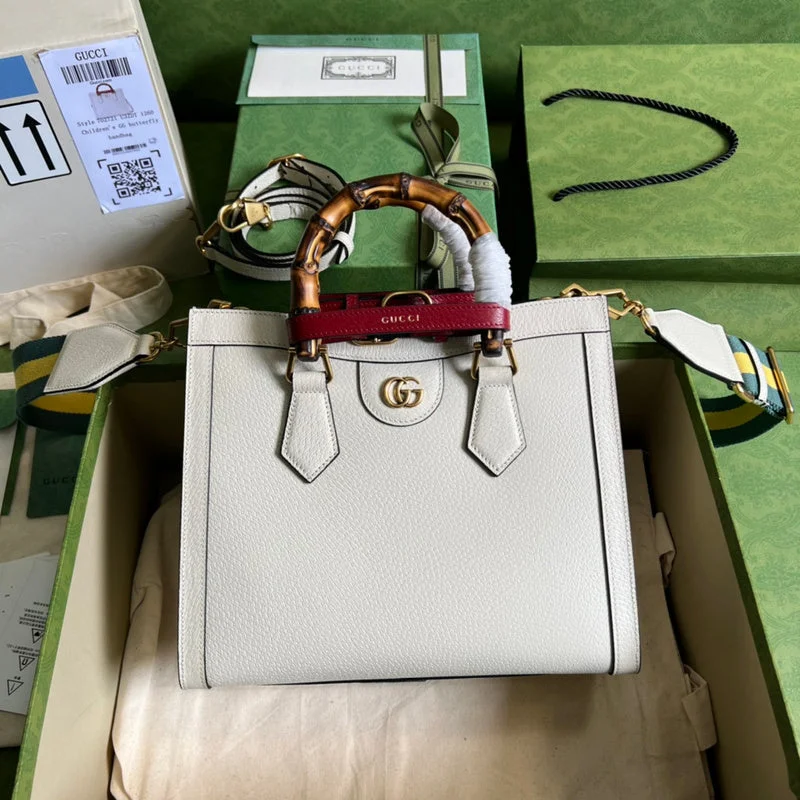 Women Gucci crossbody bags with a woven leather strapWF - Gucci Bags - 1183