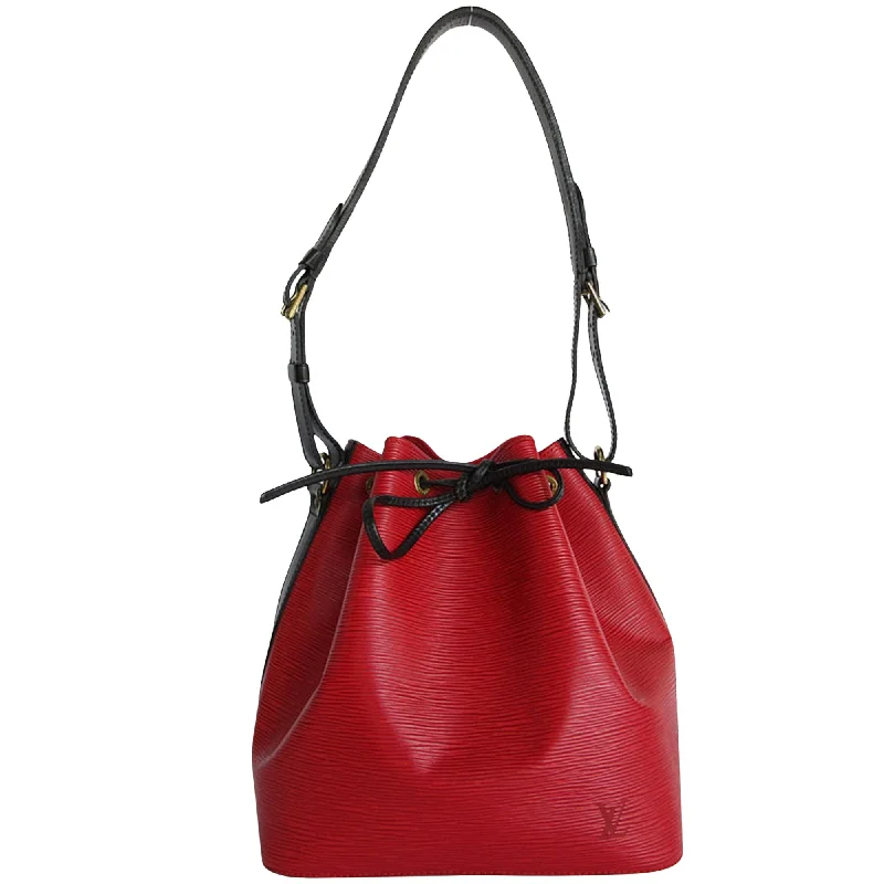 Louis Vuitton tote bags with a double - handle and shoulder - strap optionLOUIS VUITTON Petit Noe Shoulder Bag