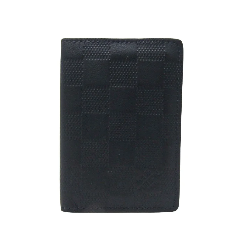 Louis Vuitton bags with a detachable mirror inside for on - the - go touch - upsLOUIS VUITTON Organizer de poche Wallet