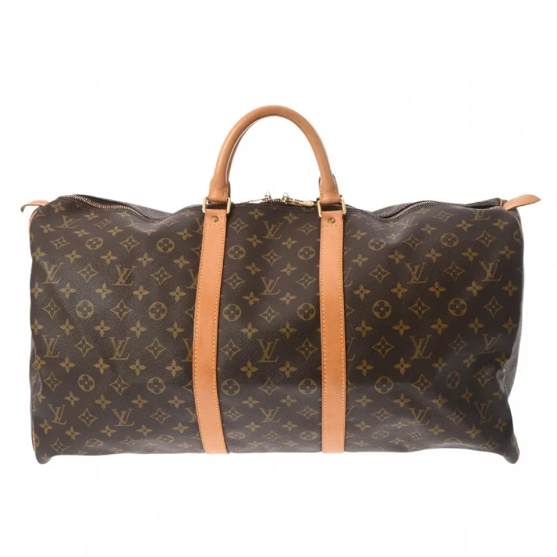 Louis Vuitton backpacks with a multi - pocket organization for functionalityLOUIS VUITTON Keepall 55 Travel