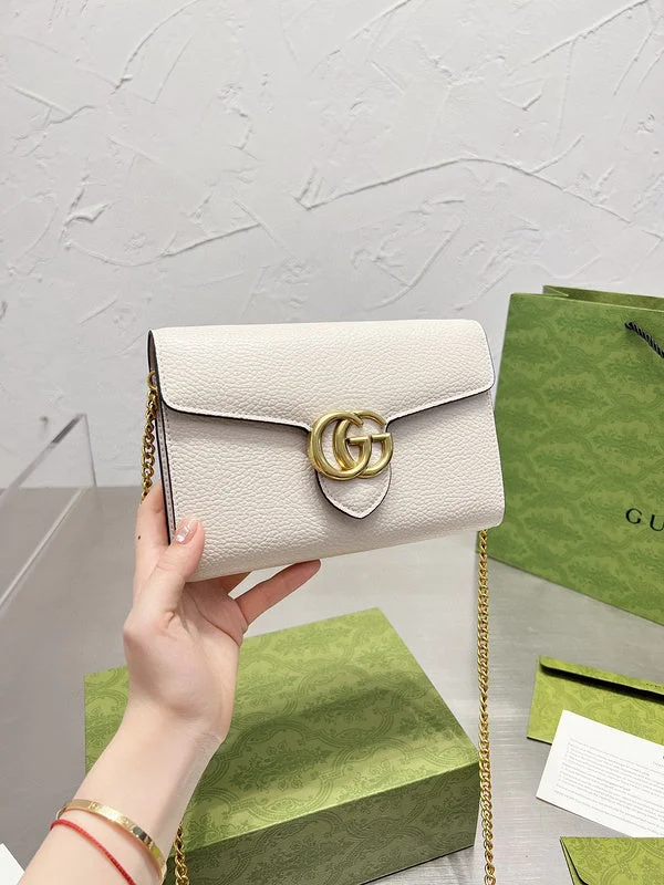 Women Gucci bags with a front - flap pocket for quick - access itemsWF - Gucci Bags - 11881