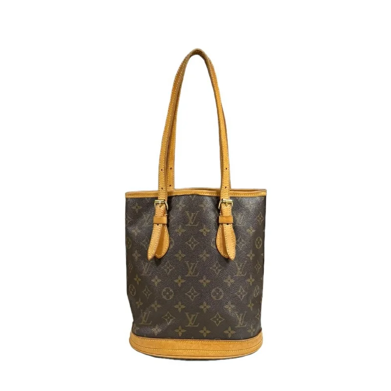 Louis Vuitton Neverfull bags with large capacity for everyday essentialsLOUIS VUITTON Bucket Shoulder Bag