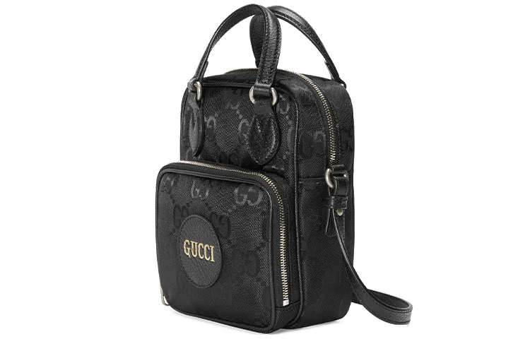 Women Gucci bags with a detachable mobile phone holderGUCCI Off The Grid Series Bag Single-Shoulder Bag Men's Black 625850-H9HAN-1000