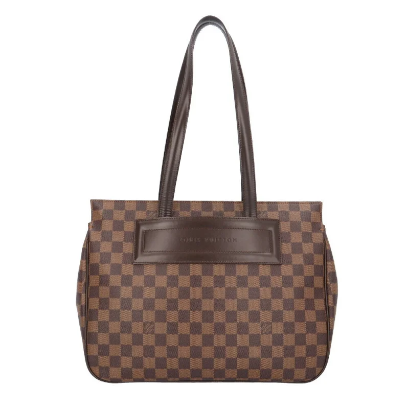 Louis Vuitton tote bags with a double - handle and shoulder - strap optionLOUIS VUITTON Parioli Shopper