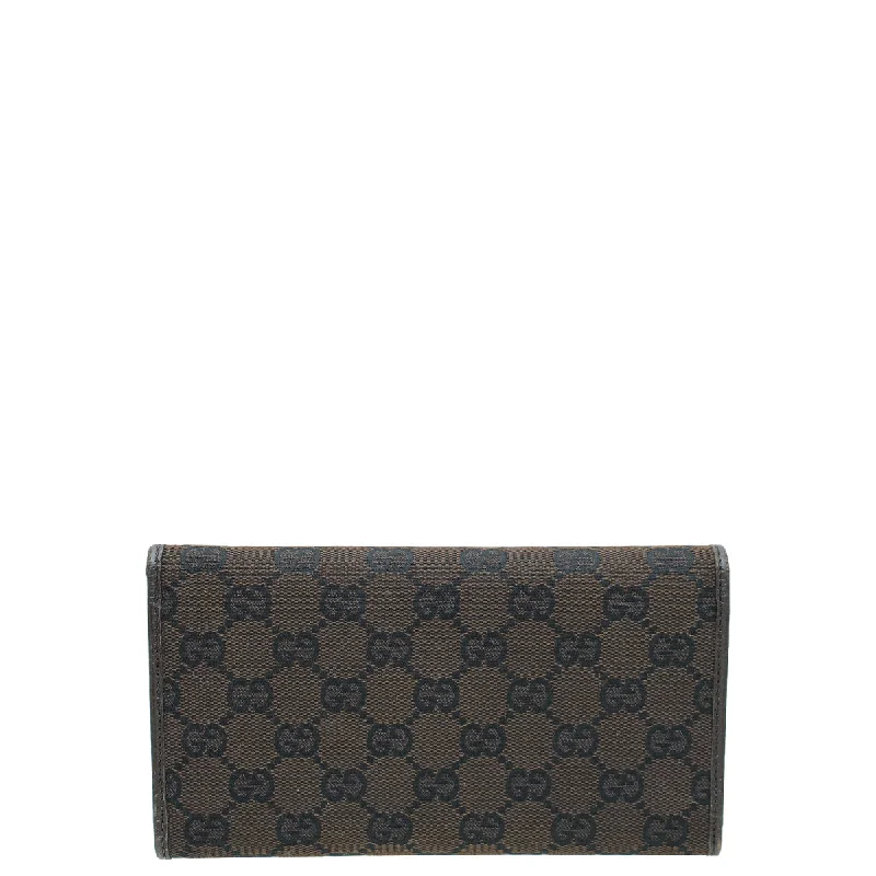 Gucci backpacks for women with a multi - pocket designGucci Chocolate GG Continental Wallet