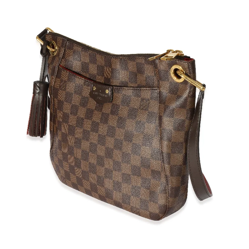 Louis Vuitton Capucines bags with smooth calfskin leather for luxuryLouis Vuitton Damier Ebene Canvas South Bank Besace