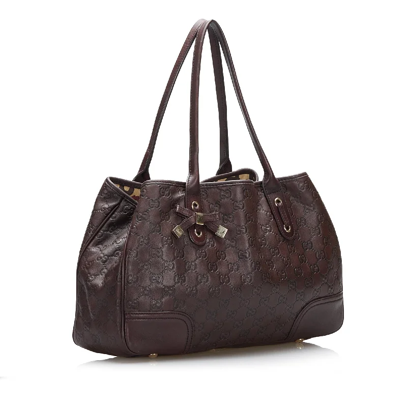 Women Gucci backpacks with a luxurious leather finishGucci Guccissima Princy Tote (SHG-dw5JU0)