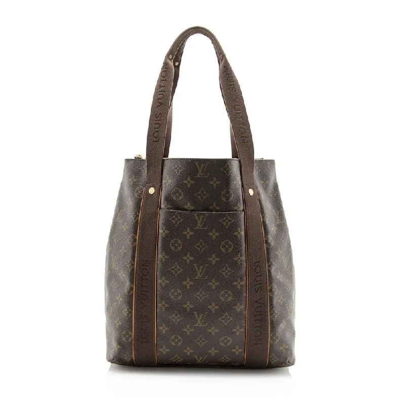 Louis Vuitton tote bags with a spacious interior and multiple pocketsLouis Vuitton Damier Ebene Cabas Beaubourg Tote (SHF-14419)