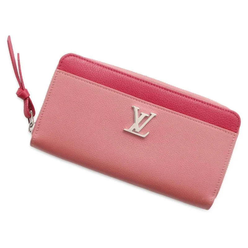 Ladies Louis Vuitton shoulder bags with a tassel decoration for charmLOUIS VUITTON Lockme Wallet