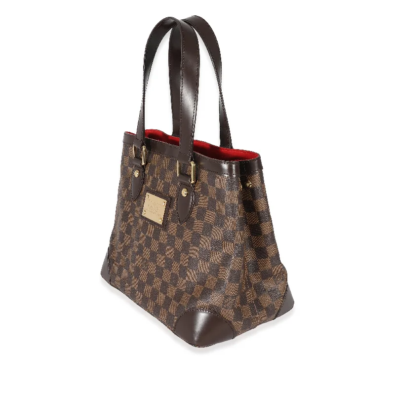 Louis Vuitton Twist bags with a snakeskin - effect panel for a bold lookLouis Vuitton Damier Ebene Canvas Hampstead PM