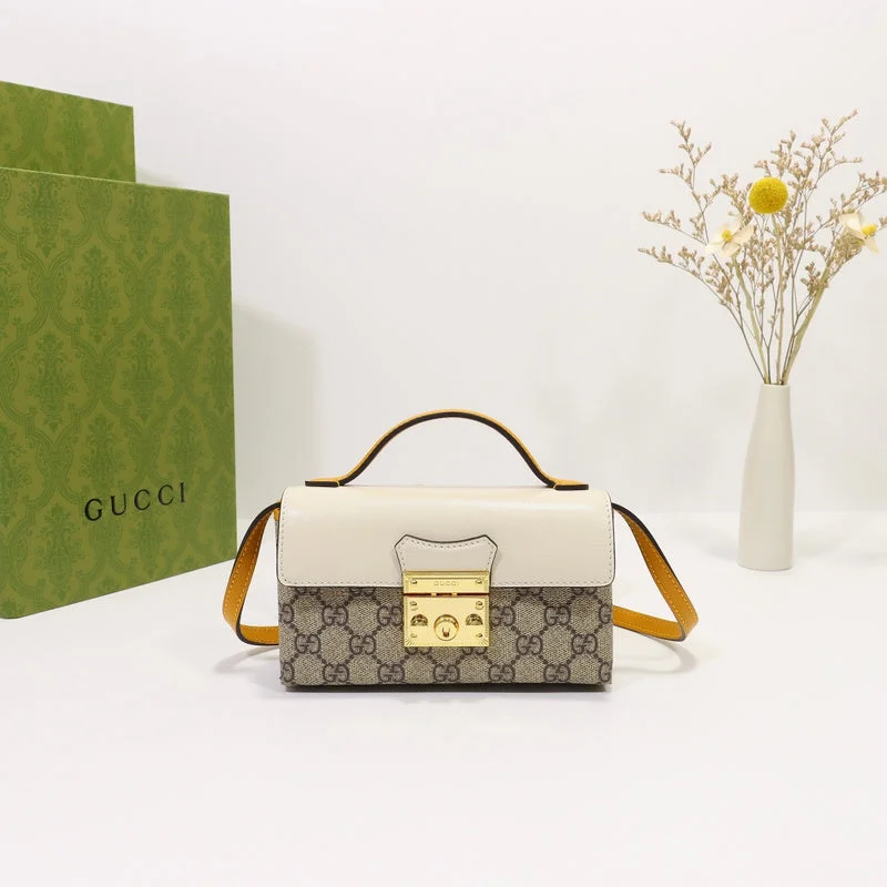 Women Gucci Sylvie bags with a leather - wrapped handleBC - GUCCI BAG - 1597