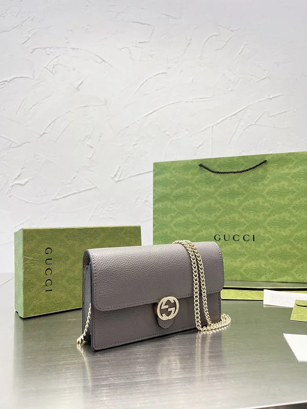 Gucci handbags for women with a metal - framed claspWF - Gucci Bags - 11874