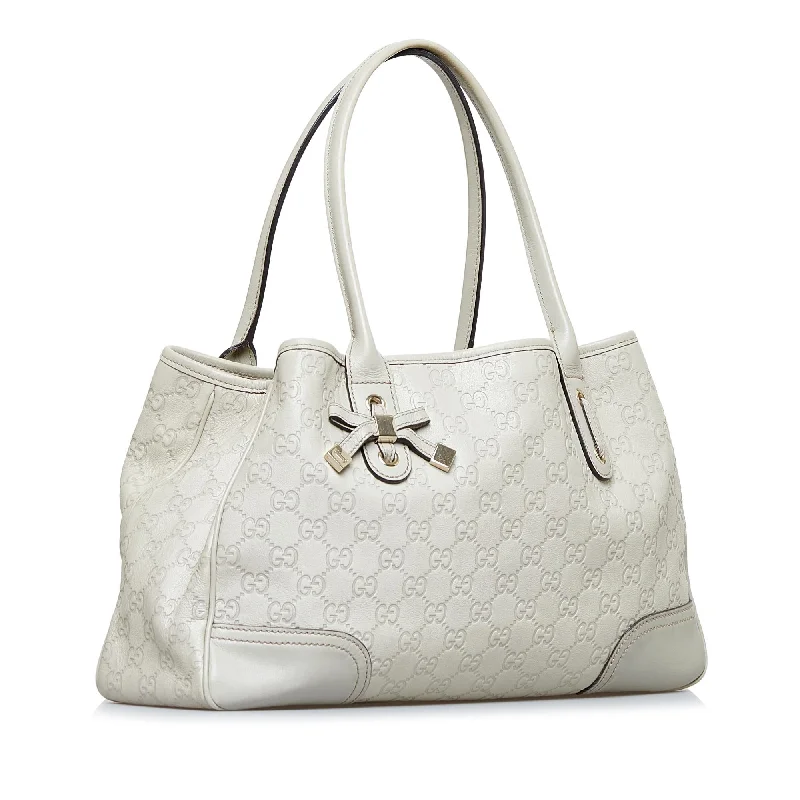 Gucci handbags for women with a beaded trimGucci Guccissima Princy Tote (SHG-2ObodP)