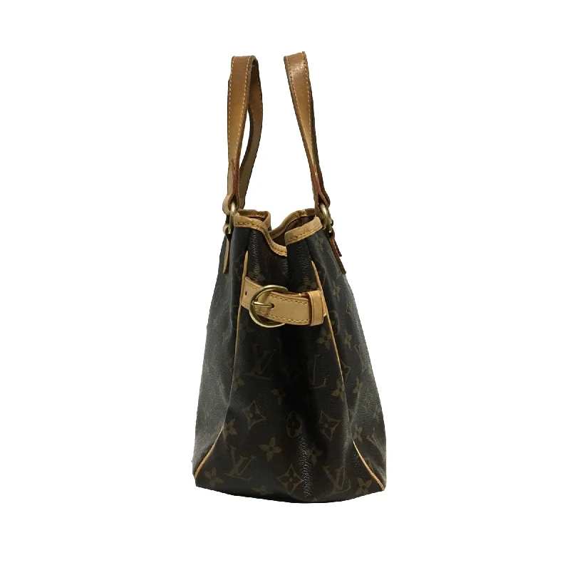 Louis Vuitton bags with a detachable mobile phone holder for convenienceBrown Louis Vuitton Monogram Batignolles Vertical Tote Bag