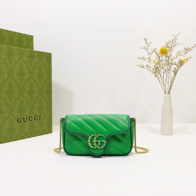 Women Gucci Sylvie bags featuring the signature web stripeBC - GUCCI BAG - 1579