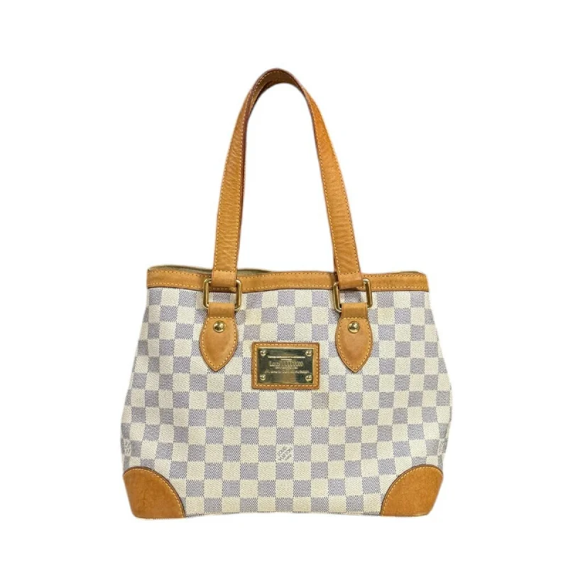 Louis Vuitton tote bags with a spacious interior and multiple pocketsLOUIS VUITTON Hampstead Shoulder Bag