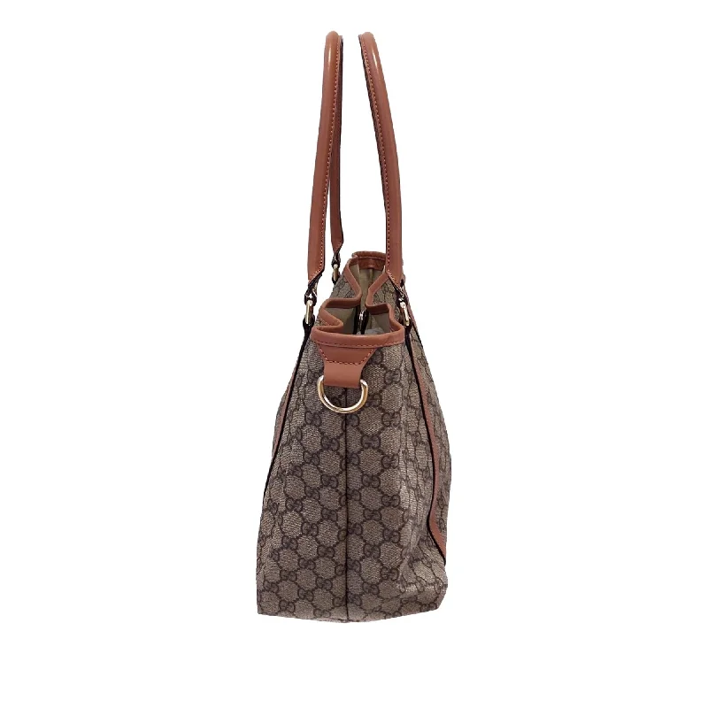 Ladies Gucci shoulder bags with a single - handle designGucci Medium GG Supreme Joy Tote (SHG-kILUcy)