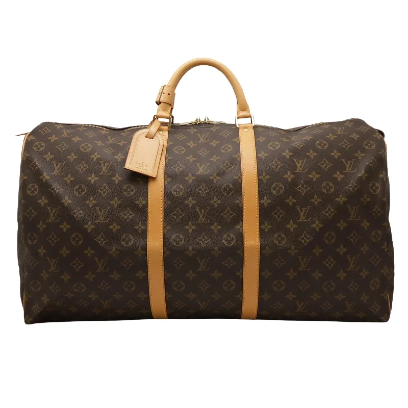 Louis Vuitton handbags with a metal - framed clasp for durabilityLOUIS VUITTON Keepall 60 Travel