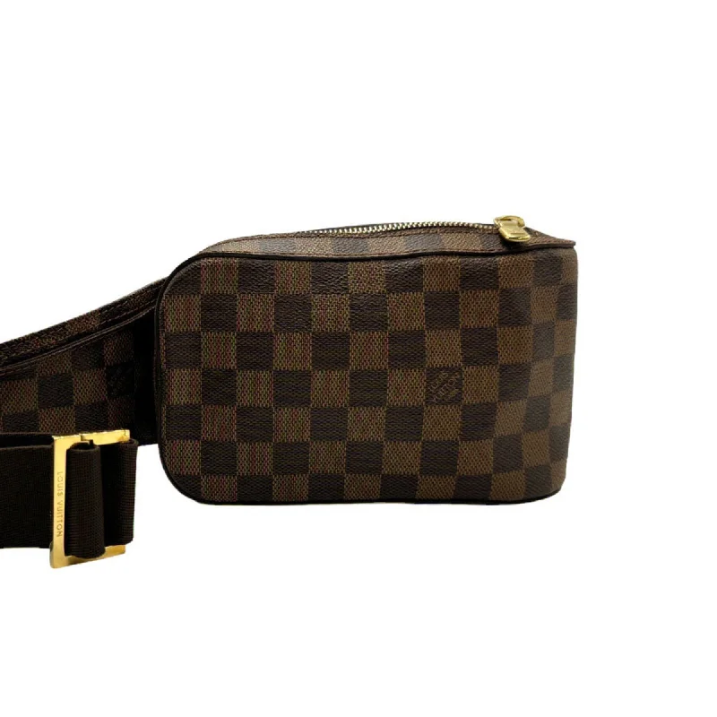 Ladies Louis Vuitton shoulder bags with a single - handle silhouetteLOUIS VUITTON Geronimos Shoulder Bag