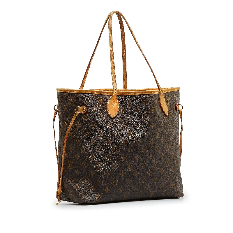 Louis Vuitton backpacks with a multi - pocket organization for functionalityBrown Louis Vuitton Monogram Neverfull MM Tote Bag