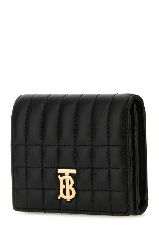 Burberry Bags with Chain Straps for a Chic VibeBurberry Woman Black Nappa Leather Wallet