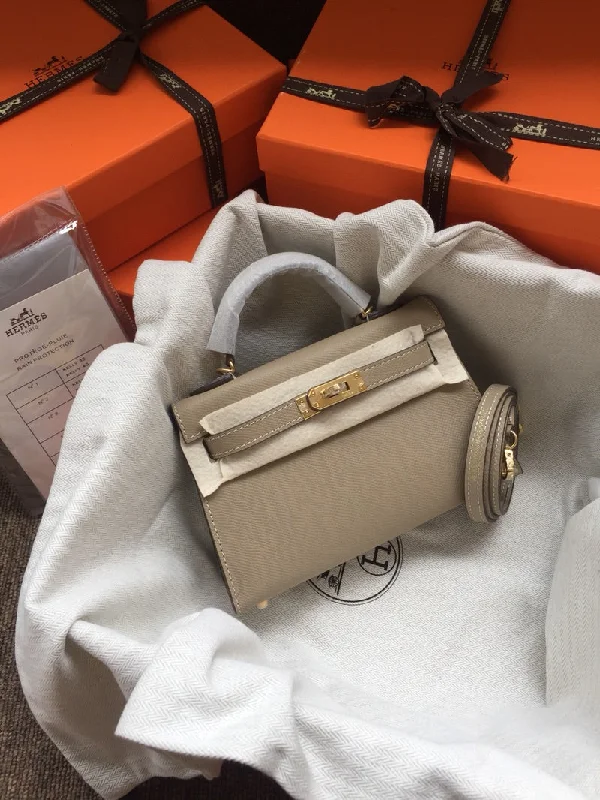 Hermès Kelly Bags with a double - handle option for easy carryingWhimsy Finds - Luxury New Arrival Bag - Hermes - 142