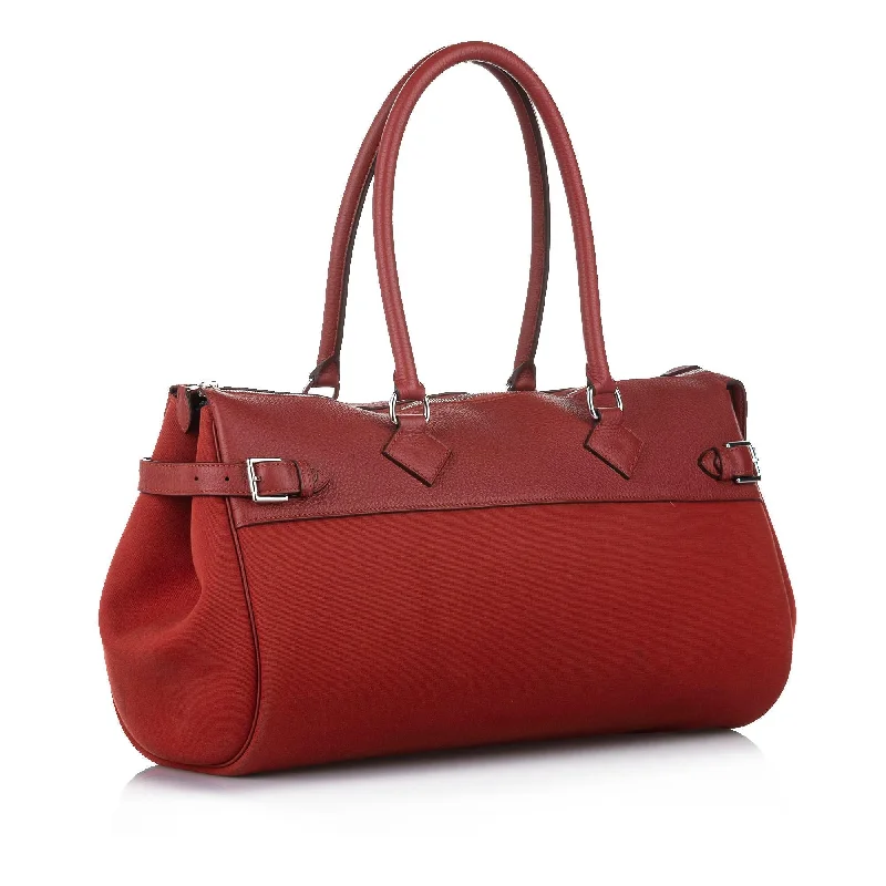 ·Hermes Atlas Canvas Shoulder Bag (SHG-24051)