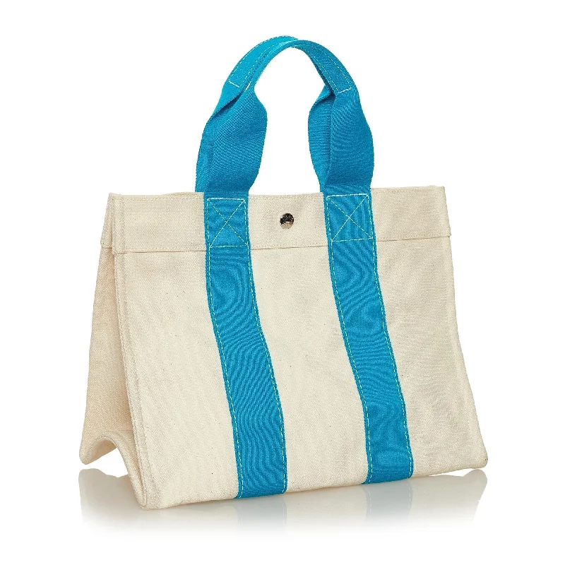 Hermès Kelly Bags with a back - pocket for additional storageHermes Bora Bora PM Tote Bag (SHG-34435)