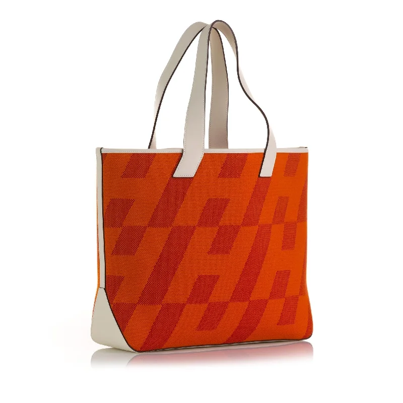 Hermès Kelly Bags with a back - pocket for additional storageHermes Cabas H en Biais 40 (SHG-I2gyZw)