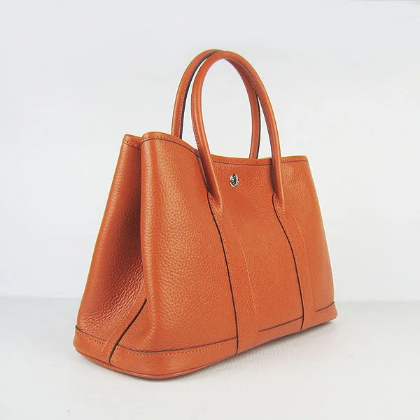 Small - sized Hermès Kelly Bags in Epsom leather for a structured lookHermes garden party handbag H2805 orange